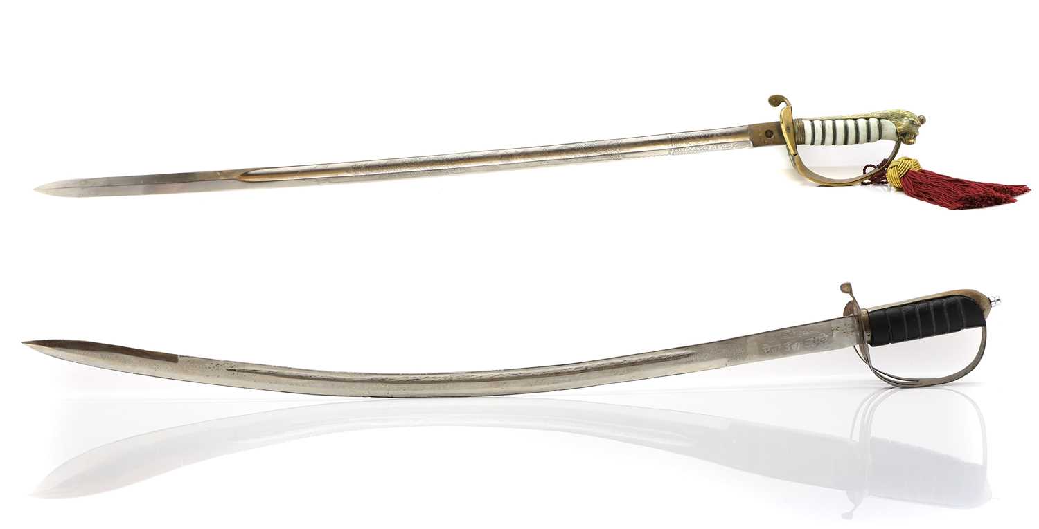 Lot 263 - A British Royal Navy Officers sword