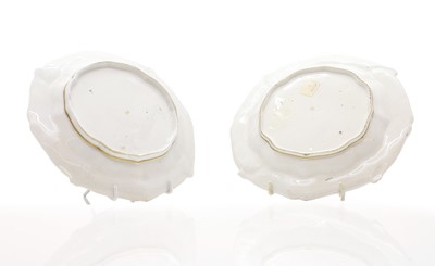 Lot 131 - A pair of Chelsea Derby porcelain plates