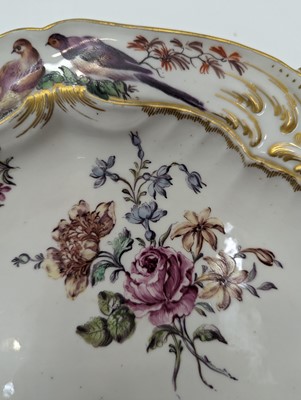 Lot 131 - A pair of Chelsea Derby porcelain plates