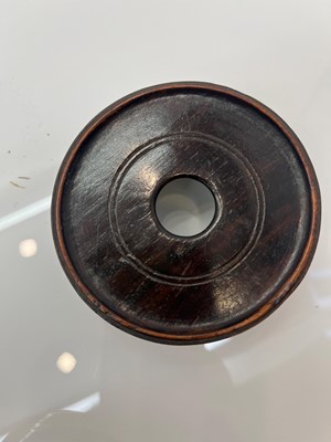 Lot 73 - A Chinese iron red water pot