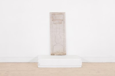 Lot 88 - A relief-carved white marble panel
