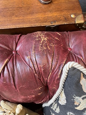 Lot 52 - A late Victorian chesterfield sofa