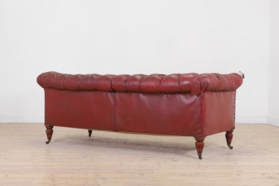 Lot 52 - A late Victorian chesterfield sofa