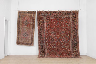 Lot 5 - Two Persian Heriz wool rugs