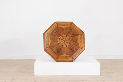 Lot 65 - A Victorian walnut and specimen wood occasional table in the manner of Gillows