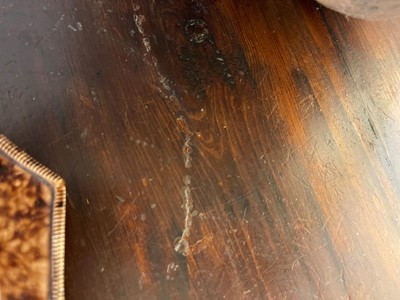 Lot 74 - A long pine refectory table