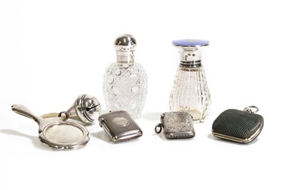 Lot 95 - A collection of silver novelty items