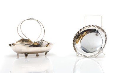 Lot 18 - A Italian silver basket