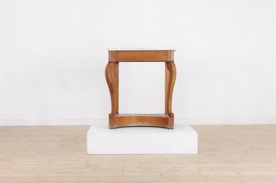 Lot 39 - A provincial cherrywood side table