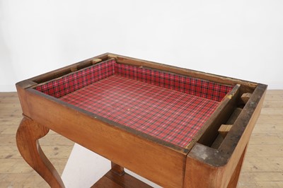Lot 39 - A provincial cherrywood side table