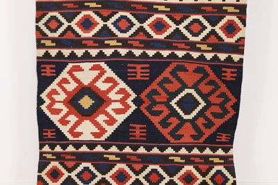 Lot 86 - A kilim flat-weave runner