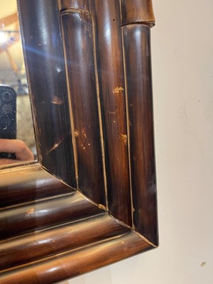 Lot 30 - A pair of bamboo mirrors by OKA