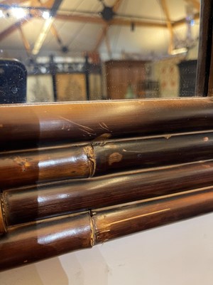 Lot 30 - A pair of bamboo mirrors by OKA