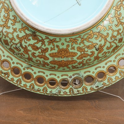 Lot 91 - A large Chinese famille rose plate