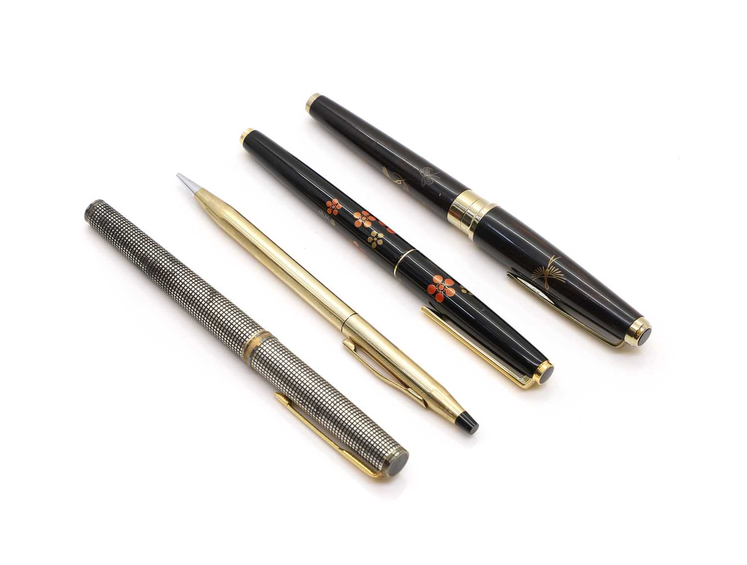 Lot 239 - A group of three fountain pens