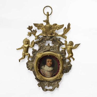 Lot 95 - Circle of Gonzales  Coques (Flemish, c.1614-1684)