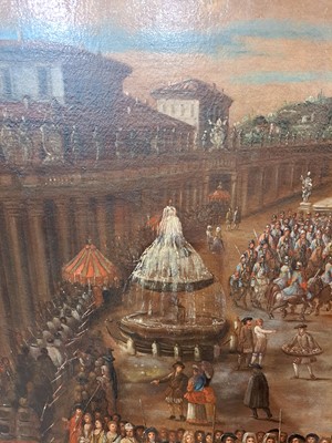 Lot 56 - Attributed to Alessandro Piazza (Italian, 1652/65-1727)