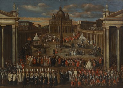 Lot 56 - Attributed to Alessandro Piazza (Italian, 1652/65-1727)