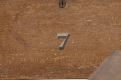 Lot 176 - A pair of scumbled pine boxes