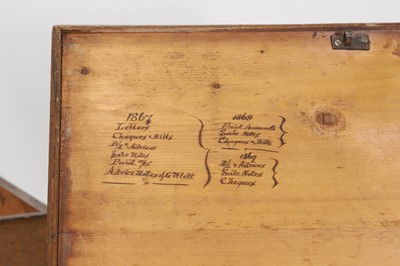 Lot 176 - A pair of scumbled pine boxes