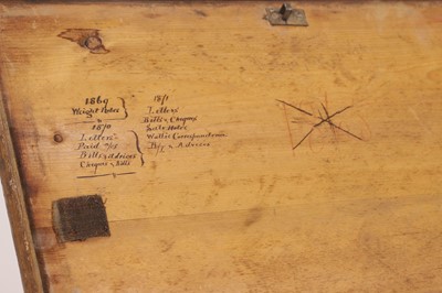 Lot 176 - A pair of scumbled pine boxes