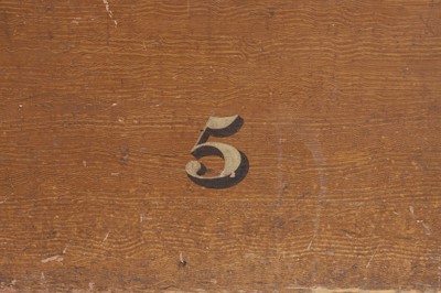 Lot 176 - A pair of scumbled pine boxes