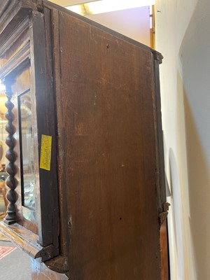 Lot 345 - A William and Mary walnut and marquetry longcase clock by Joseph Windmills of London