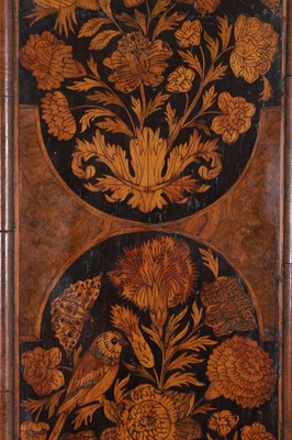 Lot 345 - A William and Mary walnut and marquetry longcase clock by Joseph Windmills of London