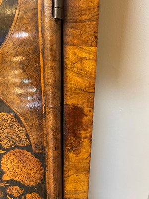 Lot 345 - A William and Mary walnut and marquetry longcase clock by Joseph Windmills of London