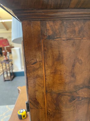 Lot 345 - A William and Mary walnut and marquetry longcase clock by Joseph Windmills of London
