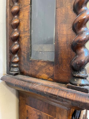 Lot 345 - A William and Mary walnut and marquetry longcase clock by Joseph Windmills of London