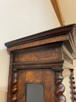 Lot 345 - A William and Mary walnut and marquetry longcase clock by Joseph Windmills of London