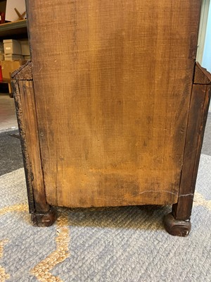 Lot 345 - A William and Mary walnut and marquetry longcase clock by Joseph Windmills of London