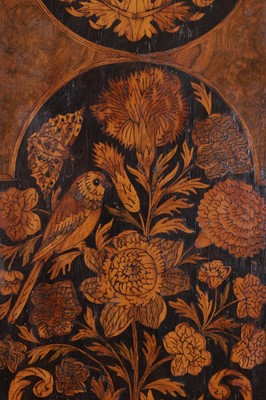 Lot 345 - A William and Mary walnut and marquetry longcase clock by Joseph Windmills of London