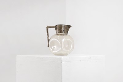 Lot 301 - A Victorian silver-mounted claret jug