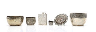 Lot 54 - A collection of silver items