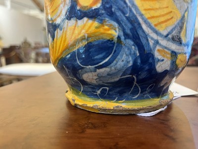 Lot 231 - A maiolica albarello