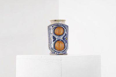 Lot 235 - A maiolica albarello