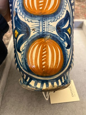 Lot 235 - A maiolica albarello