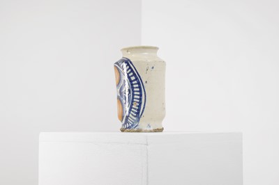 Lot 235 - A maiolica albarello