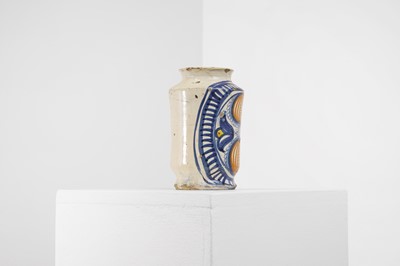 Lot 235 - A maiolica albarello