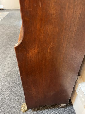 Lot 462 - A large Regency mahogany waterfall bookcase