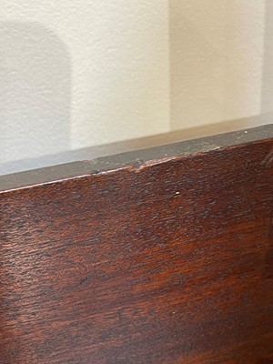 Lot 462 - A large Regency mahogany waterfall bookcase