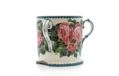 Lot 257 - A large porcelain Wemyss tyg