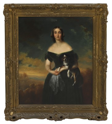 Lot 149 - Circle of Franz Xaver Winterhalter (German, 1805-1873)