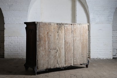 Lot 48 - A walnut commode