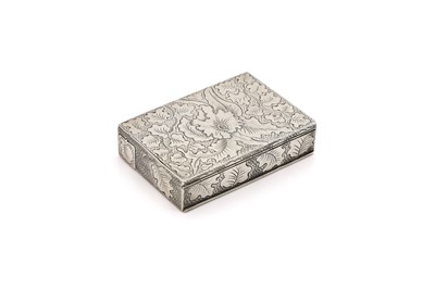 Lot 93 - An Italian silver compact