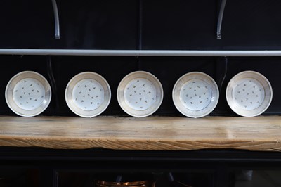 Lot 106 - Twenty-two Regency Derby porcelain dessert plates