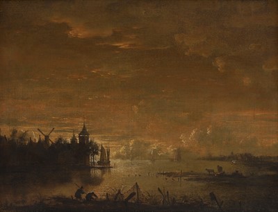 Lot 62 - Aert van der Neer (Dutch, 1603-1677)