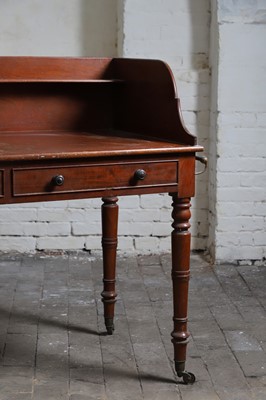 Lot 155 - A mahogany washstand